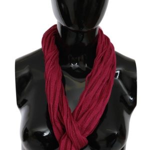 Bordeaux Neck Wrap Shawl Foulard Scarf