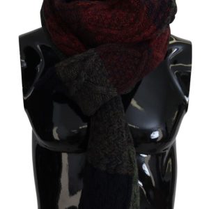 Multicolor Knitted Men Neck Wrap Shawl Scarf