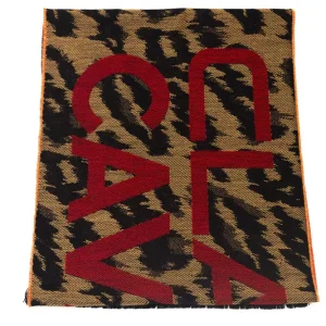 Brown Wool Men Scarf