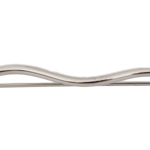 Silver Brass Crystal Spilla Serpente Mens Brooch Pin