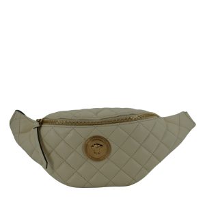 White Lamb Leather Belt Bag