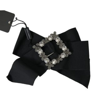 Black Swarovski Crystal Embellished Hair Clip