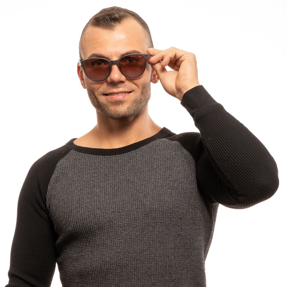 Brown Plastic Sunglasses - Image 4