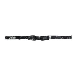 Black Floral Silk Adjustable Neck Men Bow Tie