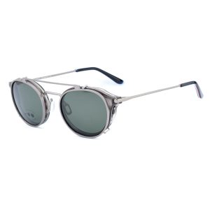 Gray Stainless Steel Glasses (Frames)