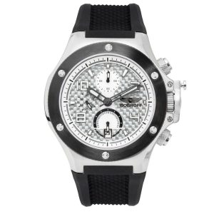 Black Rubber Sport Watch