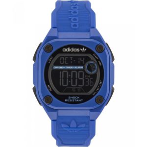 Blue Synthetic Digital Watch