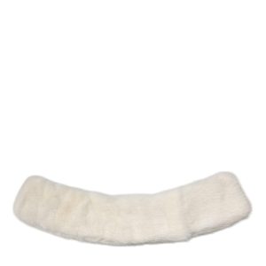 White Mink Fur Collar Women Neck Wrap Scarf