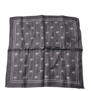 Brown Elephant Fantasy Handkerchief Scarf