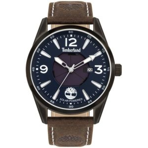 Brown Leather Dress Watch