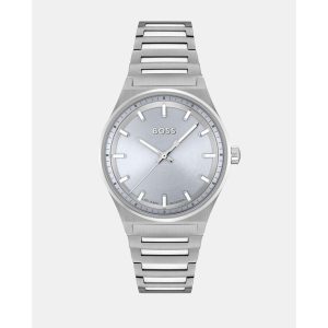 Silver Stainless Steel Dress Watch