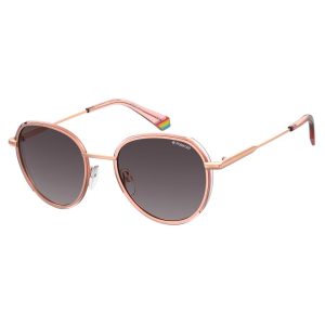 Rose Gold Metal Sunglasses