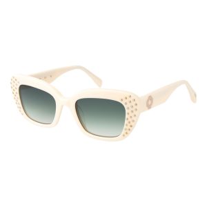 Beige Acetate Sunglasses
