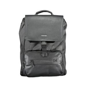 Nero Polyester Men's Backpack