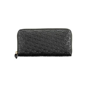 Black Leather Women Wallet