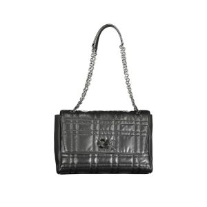 Nero Polyester Womens Handbag