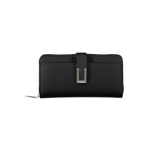 Nero Polyurethane Women Wallet