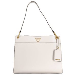 Gray Polyethylene Women Handbag