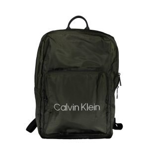 Verde Polyester Men Backpack
