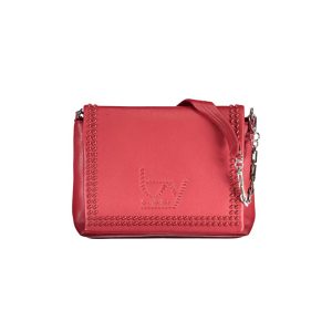 Rosso Polyurethane Women Handbag