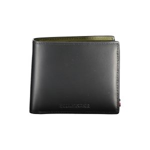 Black Leather Men's Wallet