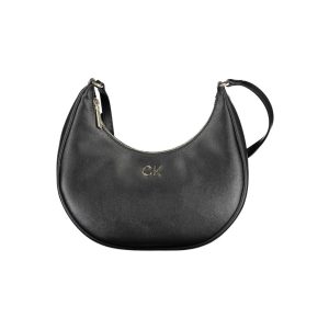 Black Polyester Women's Bag
