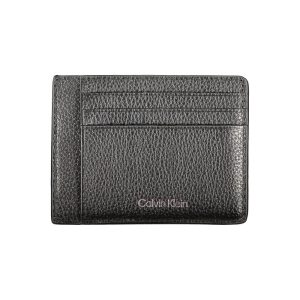 Black Leather Men's Wallet