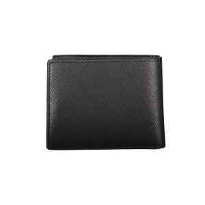 Black Leather Men Wallet