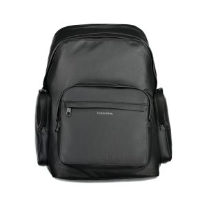 Nero Poliestere Men Backpack