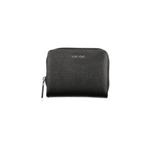 Black Polyethylene Women Wallet