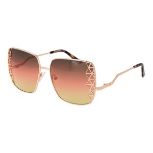Rose Gold Metal Sunglasses