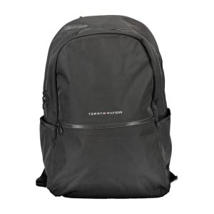 Nero Polyester Men's Backpack