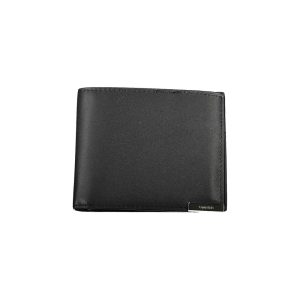 Nero Poliuretano Uomo Wallet