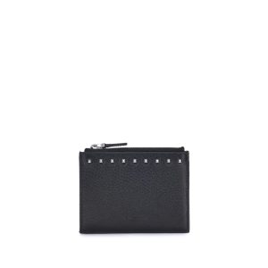 Black Calf Leather Bos Taurus Wallet