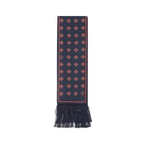 Blue Silk Scarf