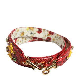 Multicolor Embellished Handbag Accessory Shoulder Strap