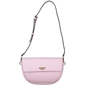Rosa Poliuretano Women Handbag