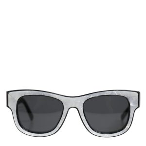 Pearl White Acetate Frame DG4379 Domenico Shade Sunglasses