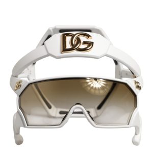 White Acetate Next Generation Mask Eyewear Sunglasses