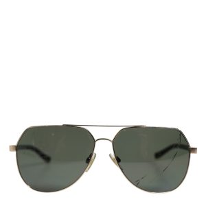 Black 18K Gold Plated Polarized Steel DG2133K Sunglasses