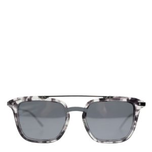 Gray Havana Acetate Square DG4327 Eyewear Sunglasses