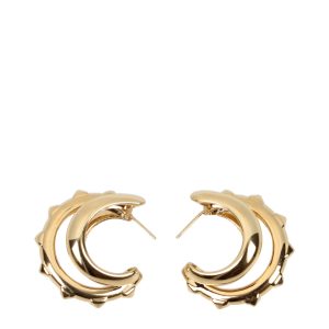Gold Metal Earrings