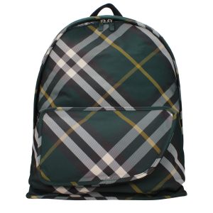 Green Fabric Backpack