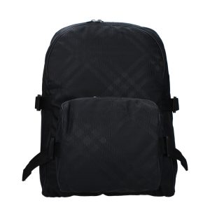 Black Fabric Backpack