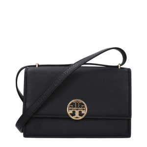 Black Leather Crossbody Bag