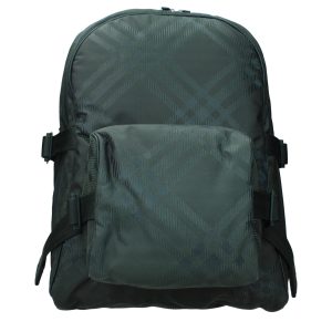 Green Fabric Backpack