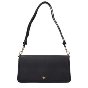 Black Leather Shoulder Bag