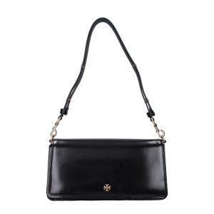 Black Leather Shoulder Bag