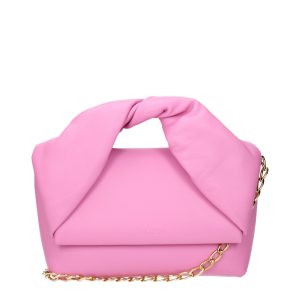 Pink Leather Handbag