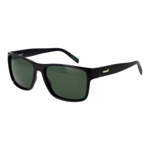 Black Polyamide Sunglasses
